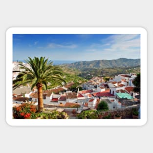 Frigiliana Andalusia Costa del Sol Spain Sticker